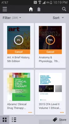 Bookshelf android App screenshot 3