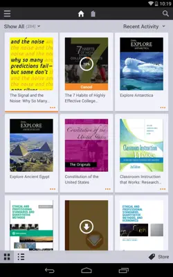 Bookshelf android App screenshot 8